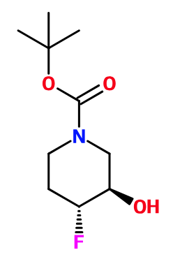 (image for) MCYA2722 tert-Butyl (3R,4R)-4-fluoro-3-hydroxypiperidine-1-carboxylate